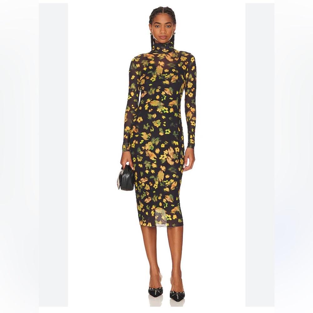 STEVE MADDEN- VIVIENNE DRESS BLACK MULTI